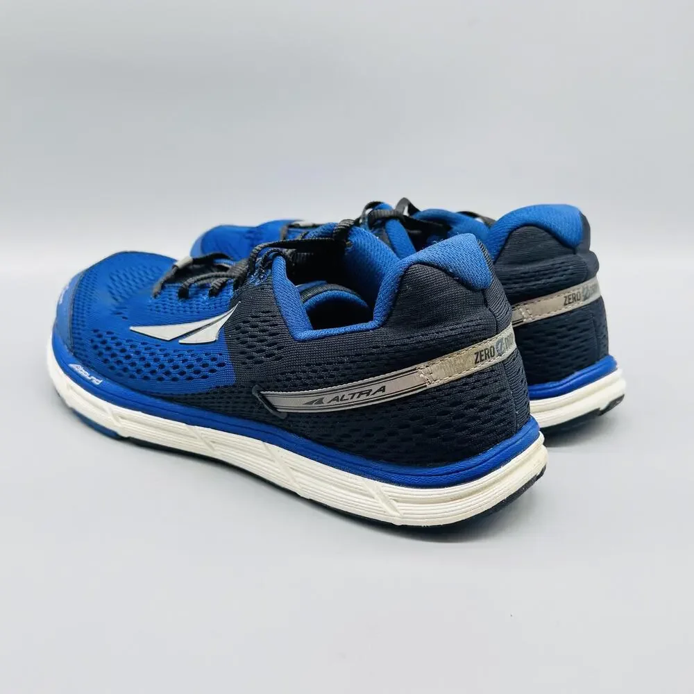 Altra Shoes Mens 9.5 Blue Zero Drop Instinct 4 Trail Running Athletic Sneakers